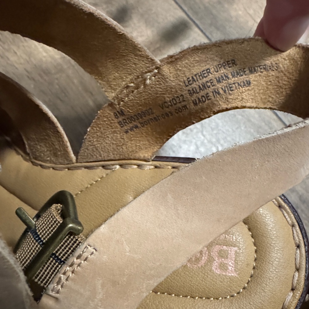 Born Woven Leather Sandals - Picture 4 of 4